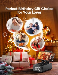 Foto 6 | Foto 6 | Soporte Para Teléfono Celular Con Altavoz Bluetooth Inalámbrico Chifenchy - Venta Internacional.