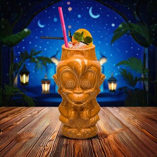 Foto 3 | Foto 3 | Taza De Cerámica Geeki Tikis Disney Aladdin Abu 480ml - Venta Internacional.