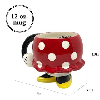 Foto 2 | Foto 2 | Taza Para Beber Fab Starpoint Disney Minnie Mouse Roja 600 Ml - Venta Internacional.