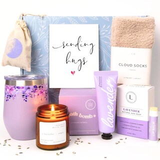 Foto 1 | Foto 1 | Set De Regalo Para Spa Unboxme Lavender Con Vela Bomba De Baño Y Jabón - Venta Internacional.