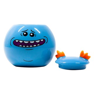 Foto 2 | Foto 2 | Taza Pequeña Rick And Morty Mr. Meeseeks 150 Ml Cerámica Azul - Venta Internacional.