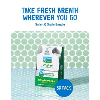 Foto 3 | Foto 3 | Enjuague Bucal Smartmouth Original Activated Fresh Mint Paquete De 50 - Venta Internacional.