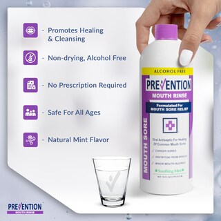 Foto 4 | Foto 4 | Enjuague Bucal Para Prevenir Úlceras Bucales Y Tratamiento Para Aftas 480 Ml - Venta Internacional.