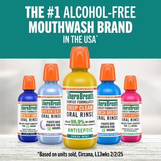Foto 7 | Foto 7 | Enjuague Bucal Therabreath Fresh Breath Menta Suave Sin Alcohol 1 Litro - Venta Internacional.