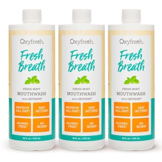 Foto 1 | Foto 1 | Enjuague Bucal Oxyfresh Breath Fresh Mint 480 Ml (3 Botellas) - Venta Internacional.