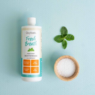 Foto 2 | Foto 2 | Enjuague Bucal Oxyfresh Breath Fresh Mint 480 Ml (3 Botellas) - Venta Internacional.