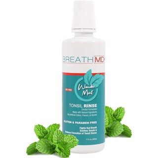 Foto 1 | Foto 1 | Enjuague Bucal Removedor De Amígdalas Breathmd Natural Wonder Mint - Venta Internacional.