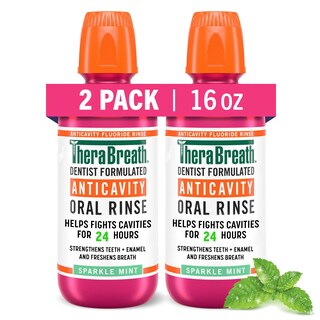 Foto 1 | Foto 1 | Enjuague Bucal Therabreath Anticaries Flúor Menta Brillante 500 Ml 2 Unidades - Venta Internacional.