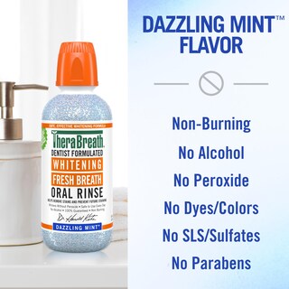 Foto 4 | Foto 4 | Enjuague Bucal Therabreath Whitening Dazzling Mint 480 Ml (paquete De 2) - Venta Internacional.