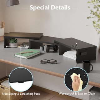 Foto 6 | Foto 6 | Soporte Bontec Para Dos Monitores Longitud Ajustable Y Ángulo De Giro - Venta Internacional.