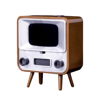 Foto 5 | Foto 5 | Televisor Retro Portátil Tinytv 2 Marrón Con Usb-c - Venta Internacional.
