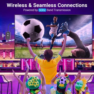Foto 6 | Foto 6 | Transmisor Y Receptor Hdmi Inalámbrico Jeswo 1080p 4k 30m - Venta Internacional.