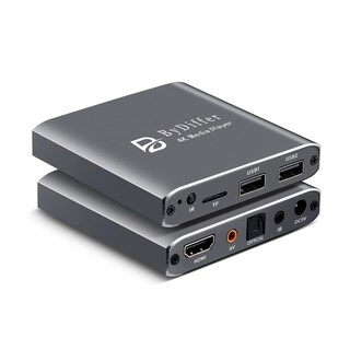 Foto 1 | Foto 1 | Reproductor Multimedia Digital 4k Ultra Hd Bydiffer Bydiffer Grey - Venta Internacional.