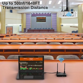 Foto 6 | Foto 6 | Transmisor Y Receptor Hdmi Inalámbrico 4k Con Un Alcance De 500 M Pwaytek - Venta Internacional.