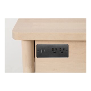 Foto 6 | Foto 6 | Power Strip Hhsoet De 20 W Empotrado Con Carga Rápida Usb-c Color Negro - Venta Internacional.