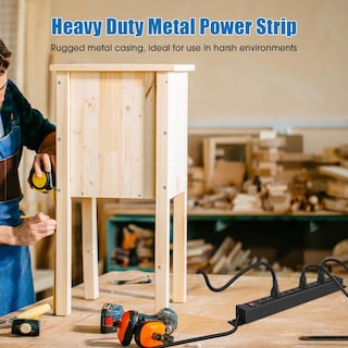 Foto 5 | Foto 5 | Power Strip Hhsoet Montaje Giratorio 12 Salidas Sobretensión 1875 W - Venta Internacional.