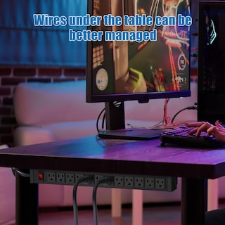 Foto 6 | Foto 6 | Power Strip Hhsoet Montaje Giratorio 12 Salidas Sobretensión 1875 W - Venta Internacional.