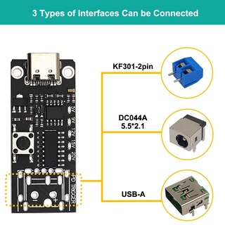 Foto 4 | Foto 4 | Placa De Activación Hunsool Type-c Pd3.0 5 V 9 V 12 V 15 V 20 V 5 A - Venta Internacional.