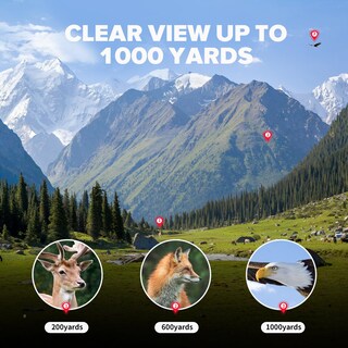 Foto 5 | Foto 5 | Monocular Gosky 12x50 Hd Con Adaptador De Teléfono Resistente Al Agua - Venta Internacional.