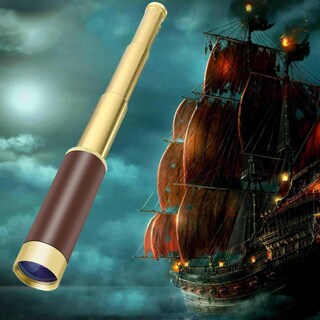 Foto 7 | Foto 7 | Telescopio Monocular Aubric Pirate De 25 X 30 Mm Con Zoom Impermeable - Venta Internacional.
