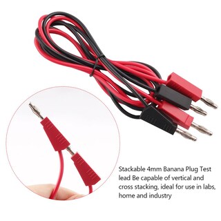 Foto 3 | Foto 3 | Cables Para Multímetro Micsoa Juego De Conectores Y Miniganchos De Cocodrilo A Plátano (3 Pares) - Venta Internacional.