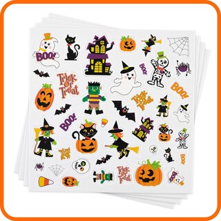 Foto 6 | Foto 6 | Pegatinas De Espuma Ready 2 Learn Para Halloween Paquete De 168 Autoadhesivas - Venta Internacional.