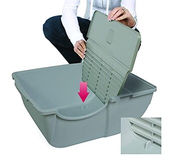 Foto 7 | Foto 7 | Bandeja Higiénica Omega Paw El-ra15-1 Elite Roll 'n Clean Regular - Venta Internacional.