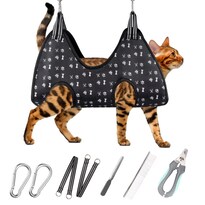 Arnés De Hamaca Para Mascotas Ateson Para Recortar Uñas Xs - Venta Internacional.