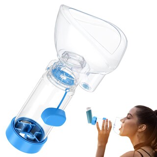 Foto 1 | Foto 1 | Espaciador Inhalador Sawozu Nessi Otc Para Niños Y Adultos Color Azul - Venta Internacional.