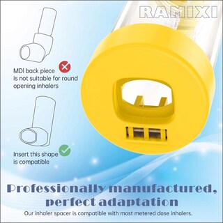 Foto 6 | Foto 6 | Espaciador Inhalador Ramixi Nessi Otc Para Adultos Y Niños - Venta Internacional.