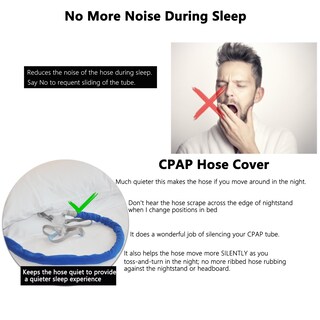 Foto 4 | Foto 4 | Cubierta De Manguera Cpap Tusiwit  Funda De Tubo Blando De 2 M De Largo - Venta Internacional.