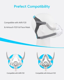 Foto 3 | Foto 3 | Repuesto De Arnés Cpap Ahiyiyi Airfit/airtouch F20 Blue - Venta Internacional.