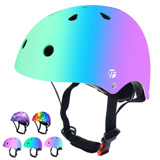 Foto 1 | Foto 1 | Casco De Skate Jeefree Ajustable Color Degradado Para Niños De 3 A 14 Años O Más - Venta Internacional.