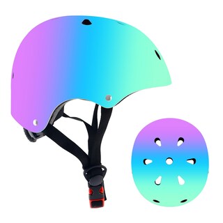 Foto 3 | Foto 3 | Casco De Skate Jeefree Ajustable Color Degradado Para Niños De 3 A 14 Años O Más - Venta Internacional.