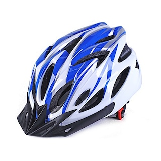 Foto 1 | Foto 1 | Casco De Bicicleta R.x.y  Ligero  Unisex  Para Adultos  Azul Y Blanco - Venta Internacional.