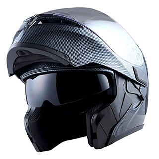 Foto 3 | Foto 3 | Casco De Moto 1storm Hb89 De Fibra De Carbono Negro Talla M - Venta Internacional.