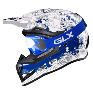 Foto 5 | Foto 5 | Casco Glx Gx623 Dot Para Niños Y Jóvenes Todo Terreno Moderno Grande - Venta Internacional.