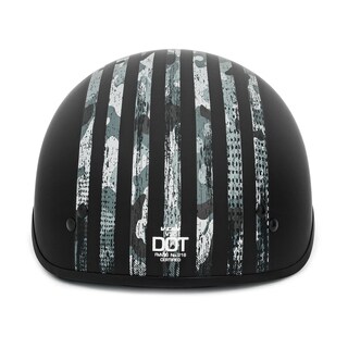 Foto 5 | Foto 5 | Casco De Moto Vcan Cruiser Liso Plano Negro De Media Cara - Venta Internacional.