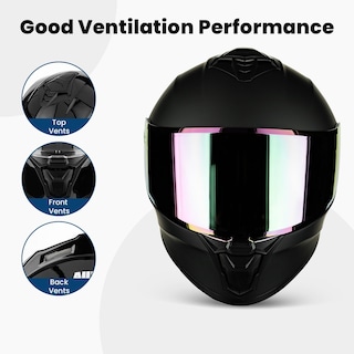 Foto 4 | Foto 4 | Casco De Moto Auboa Au-t801 Integral Ligero Dot - Venta Internacional.