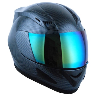 Foto 2 | Foto 2 | Casco De Moto 1storm Mechanic De Fibra De Carbono Negro - Venta Internacional.