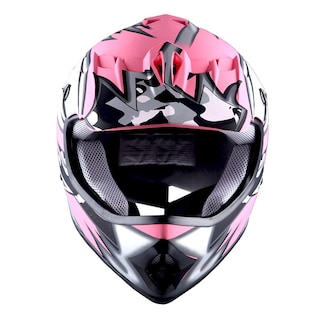 Foto 4 | Foto 4 | Casco De Motocross 1storm Matt Star Pink Aprobado Por El Dot Para Jóvenes - Venta Internacional.