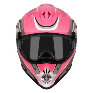 Foto 5 | Foto 5 | Casco De Motocross Jagasol Dot Youth Para Niños De 8 A 14 Años  Color Rosa (y-s) - Venta Internacional.