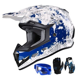 Foto 1 | Foto 1 | Casco Glx Gx623 Dot Para Niños Y Jóvenes Todo Terreno Moderno Mediano - Venta Internacional.