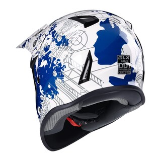 Foto 3 | Foto 3 | Casco Glx Gx623 Dot Para Niños Y Jóvenes Todo Terreno Moderno Mediano - Venta Internacional.
