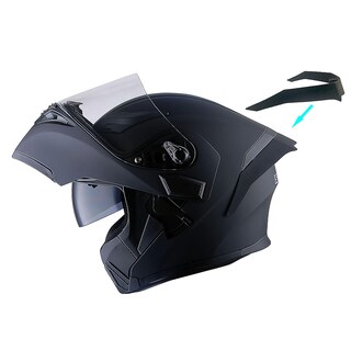 Foto 1 | Foto 1 | Casco De Moto 1storm Hb89 Modular Integral Negro Mate - Venta Internacional.