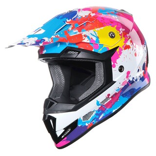 Foto 3 | Foto 3 | Casco Glx Gx623 Dot Para Niños Y Jóvenes Todoterreno Grafiti Tamaño Mediano - Venta Internacional.