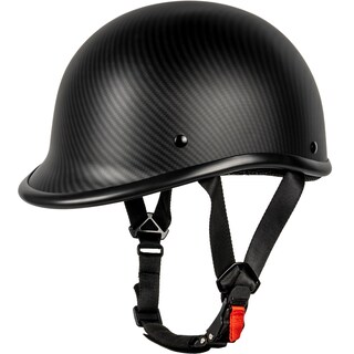 Foto 1 | Foto 1 | Casco De Moto Yesmotor Half Shell Hawk Style De Fibra De Carbono - Venta Internacional.