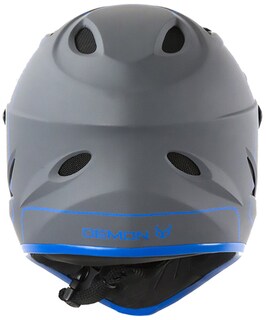 Foto 4 | Foto 4 | Casco Demon United Podium Integral Gris/azul  Talla Xl - Venta Internacional.