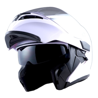 Foto 3 | Foto 3 | Casco De Moto 1storm Hb89 Blanco Brillante  Talla L 57-58 Cm - Venta Internacional.