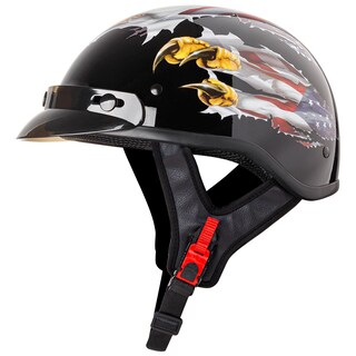 Foto 1 | Foto 1 | Casco Cartman Cruiser Scooter Para Motocicleta Half Face Dot - Venta Internacional.